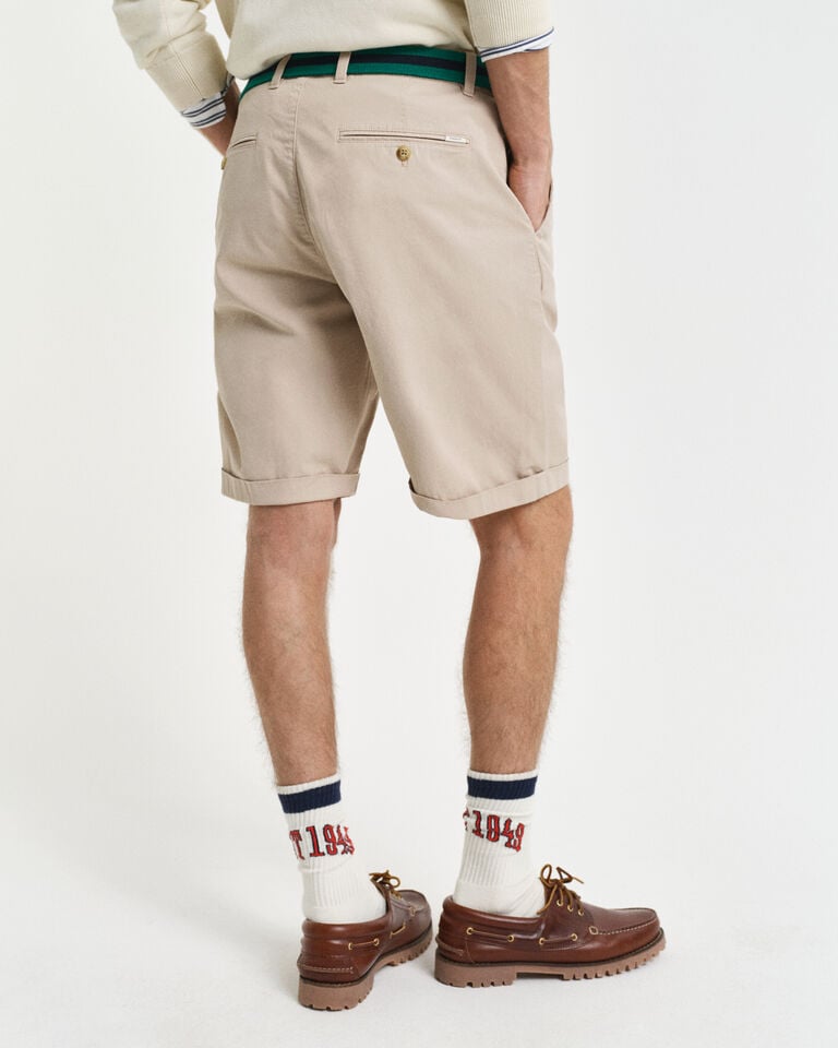 Gant Pantalones Chinos Cortos Regular Fit Sunfaded
