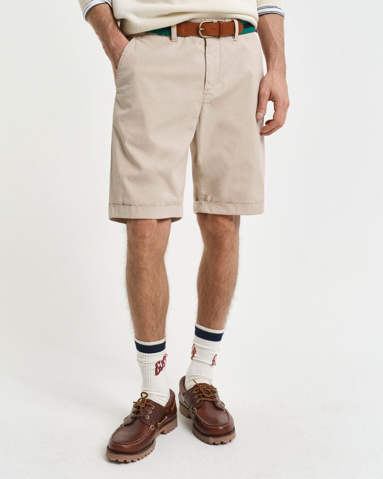 Gant Pantalones Chinos Cortos Regular Fit Sunfaded