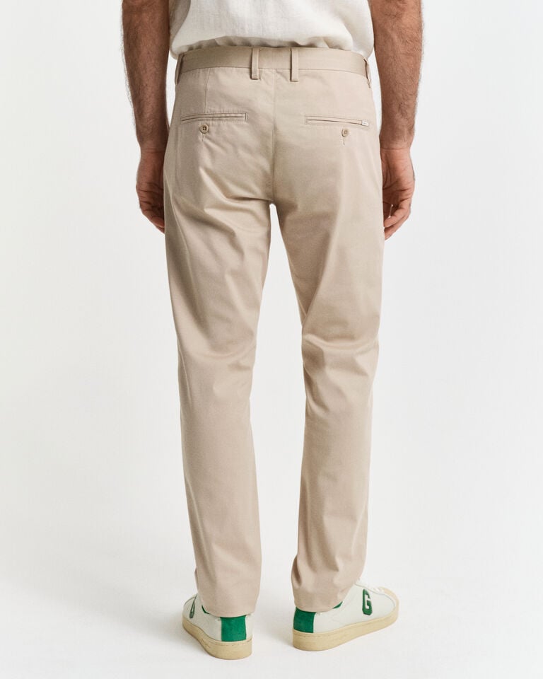 Gant Pantalones Chinos Deportivos Slim Fit