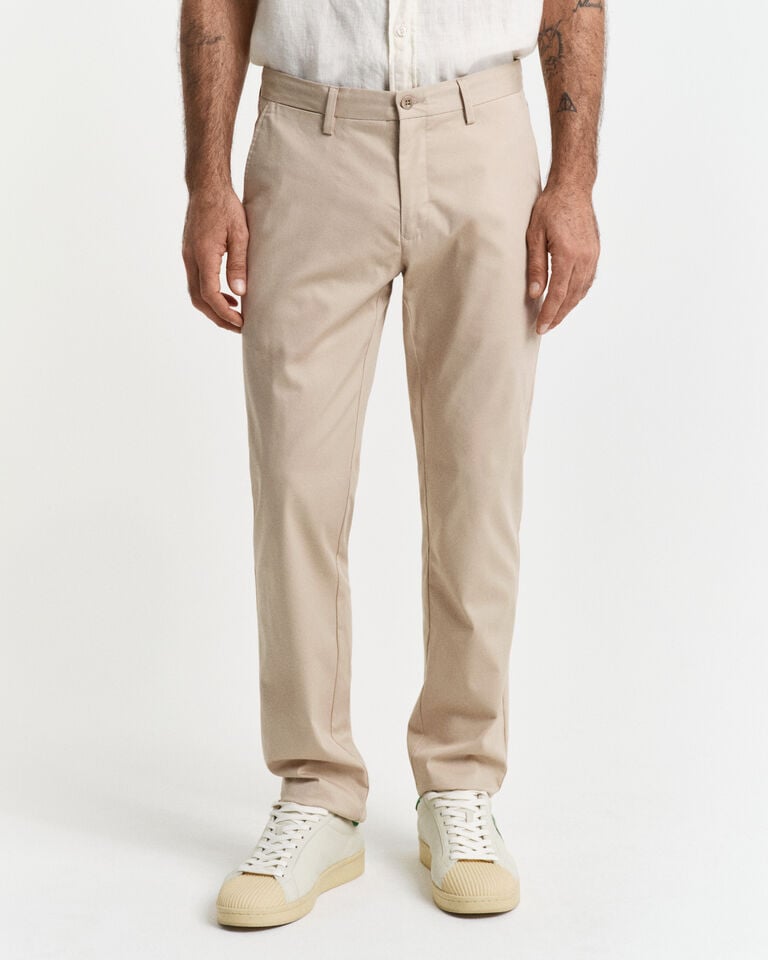 Gant Pantalones Chinos Deportivos Slim Fit