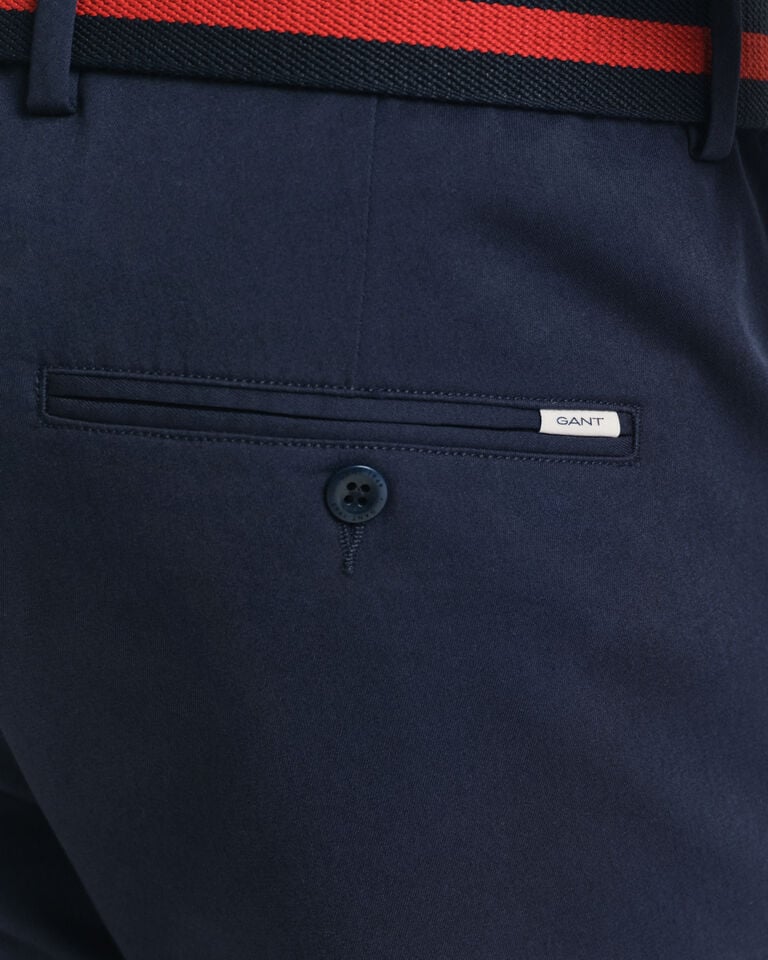 Gant Pantalones Chinos Deportivos Slim Fit