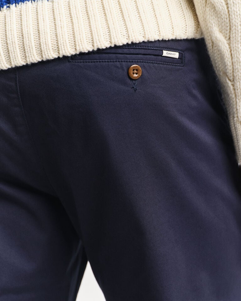 Gant Pantalones Chinos Regular Fit De Sarga