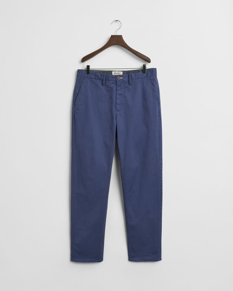 Gant Pantalones chinos Regular Fit de sarga