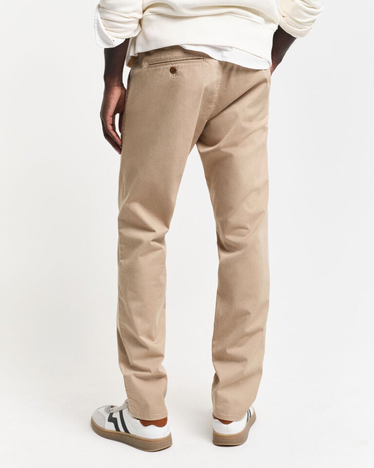 Gant Pantalones Chinos Slim Fit De Sarga