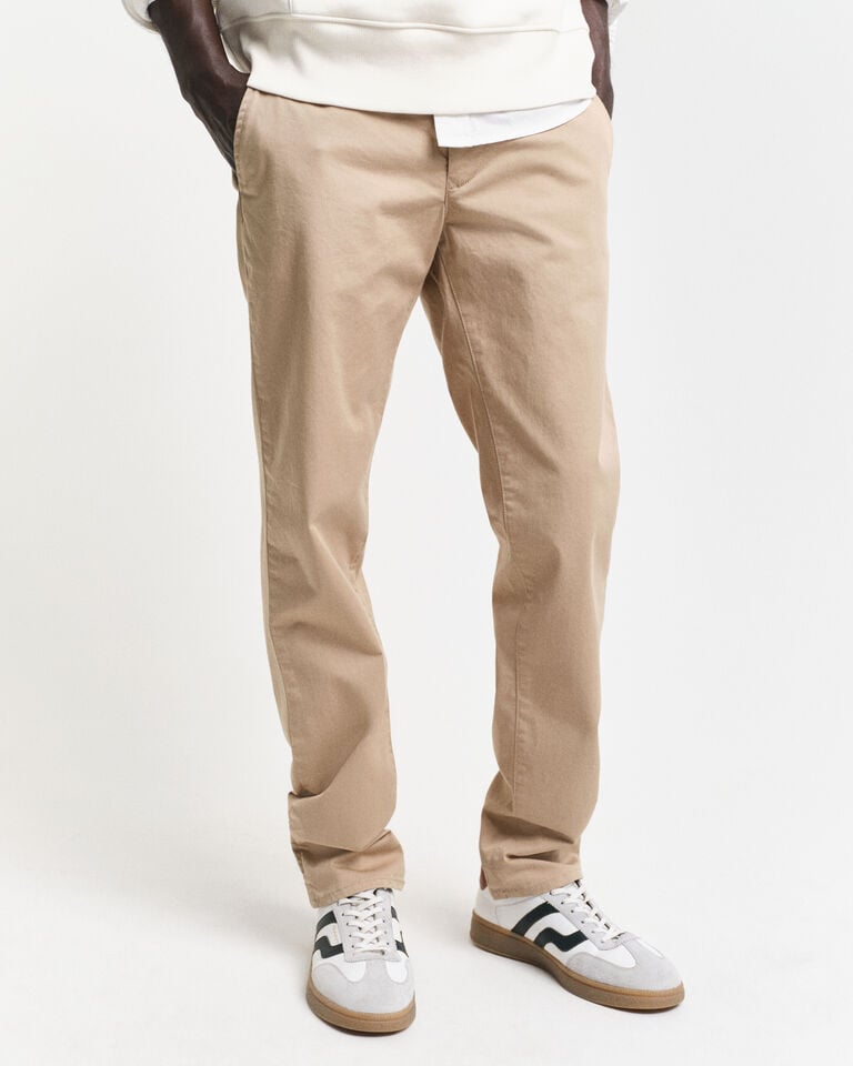 Gant Pantalones Chinos Slim Fit De Sarga