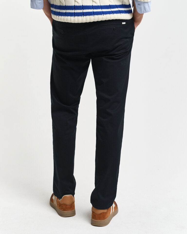Gant Pantalones Chinos Slim Fit De Sarga