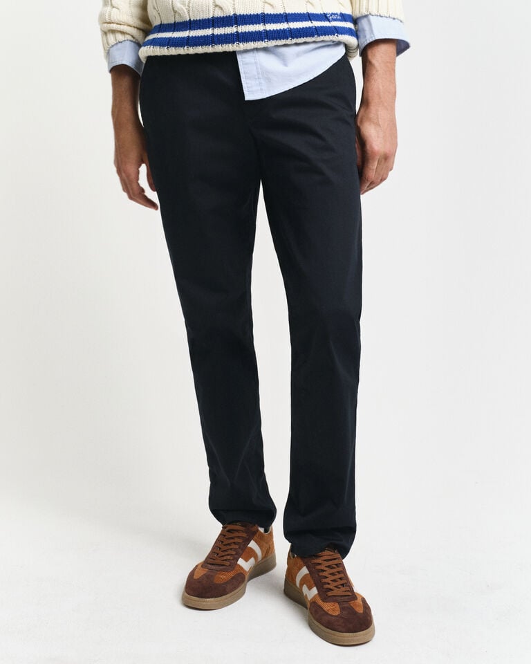 Gant Pantalones Chinos Slim Fit De Sarga