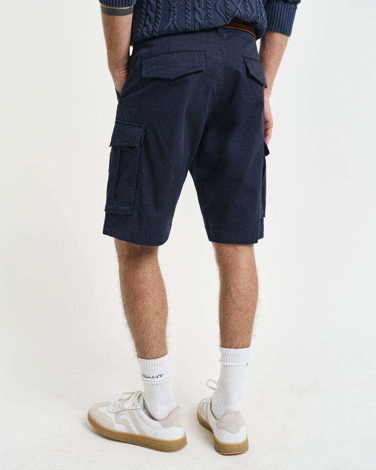 Gant Pantalones Cortos Cargo Relaxed Fit De Sarga