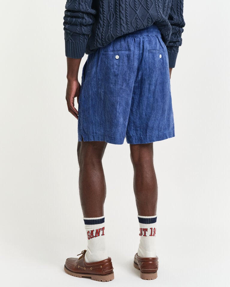 Gant Pantalones Cortos Relaxed Fit Resort De Lino