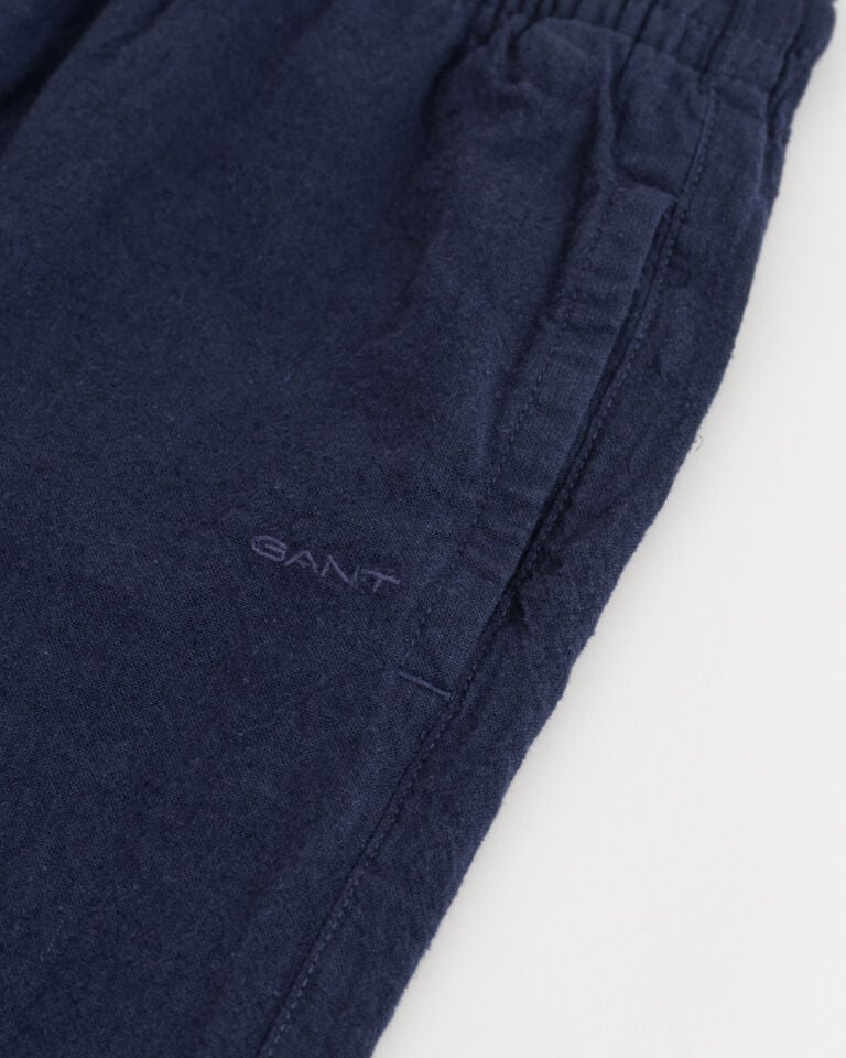 Gant Pantalones De Lino Y Algodón Kids