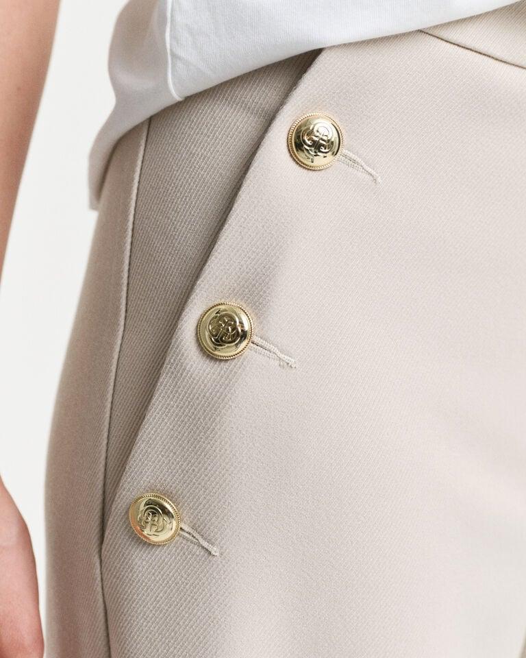 Gant Pantalones De Talle Alto Con Botones