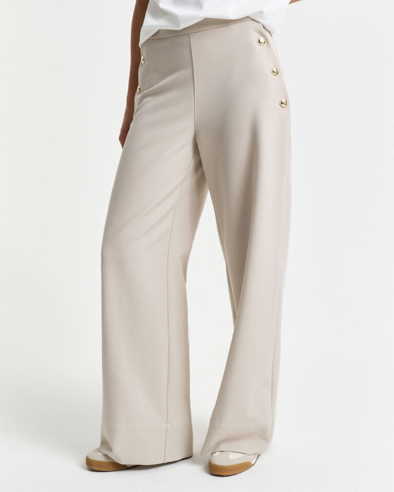 Gant Pantalones De Talle Alto Con Botones