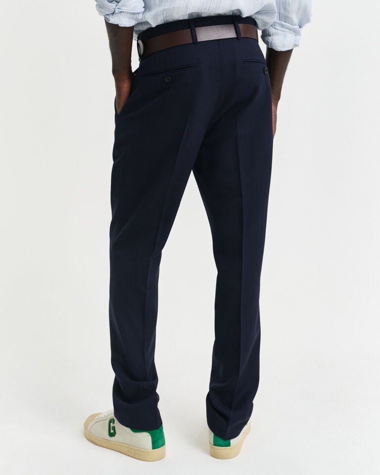 Gant Pantalones De Traje Club Slim Fit