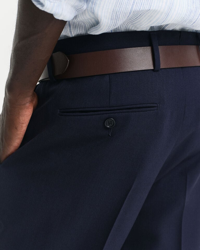 Gant Pantalones De Traje Club Slim Fit