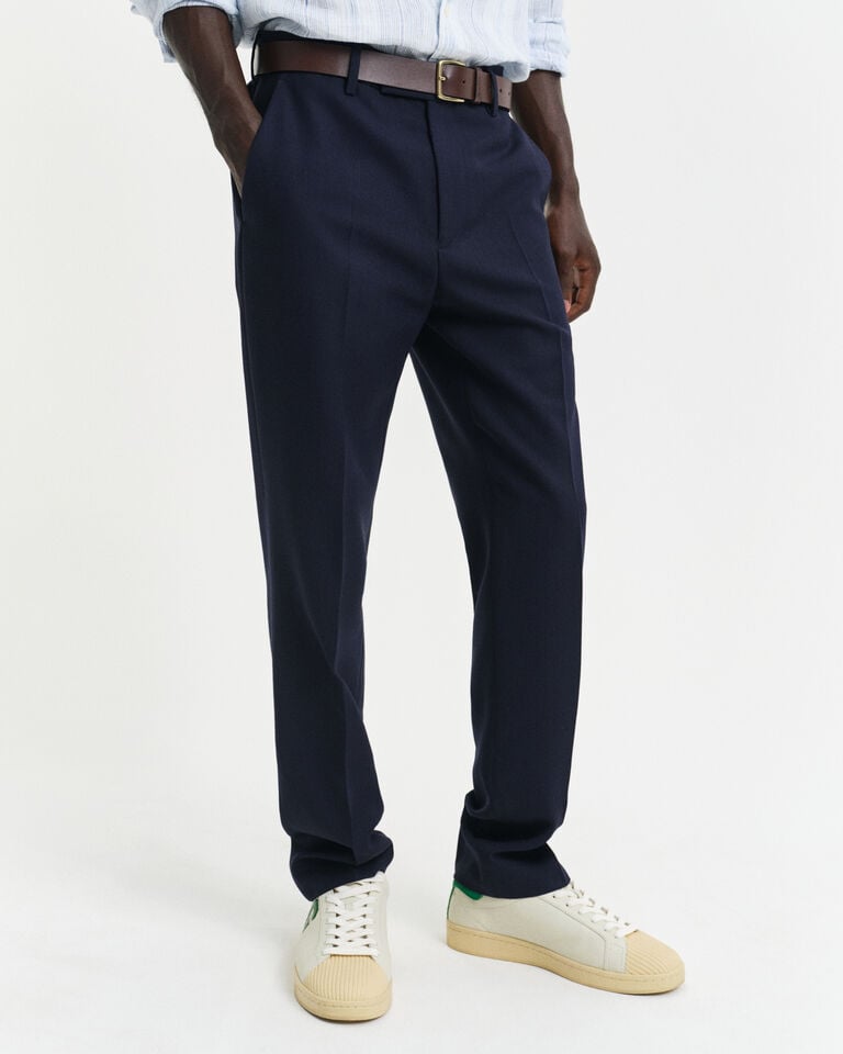 Gant Pantalones De Traje Club Slim Fit