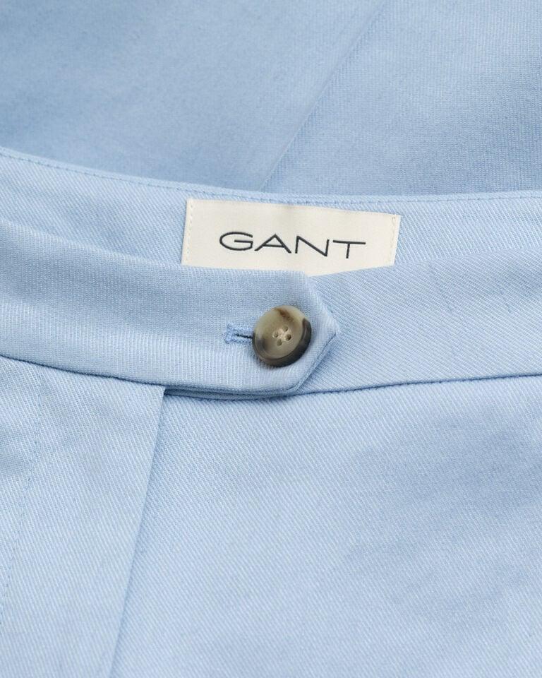 Gant Pantalones Entallados Elásticos De Lino
