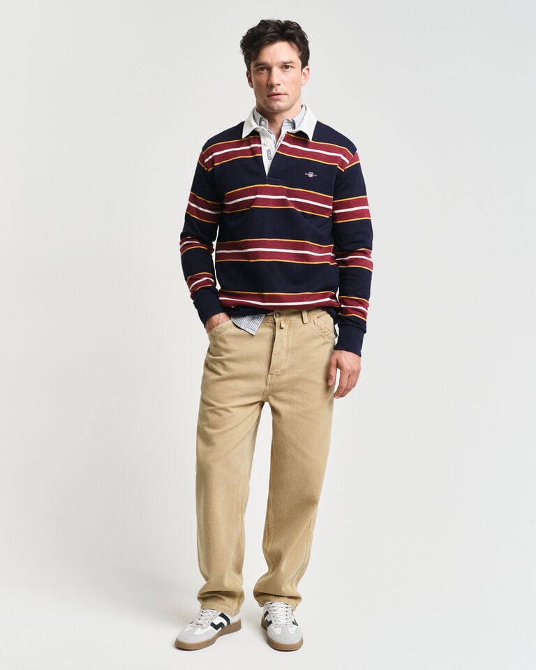 Gant Pantalones Relaxed Fit De Lona