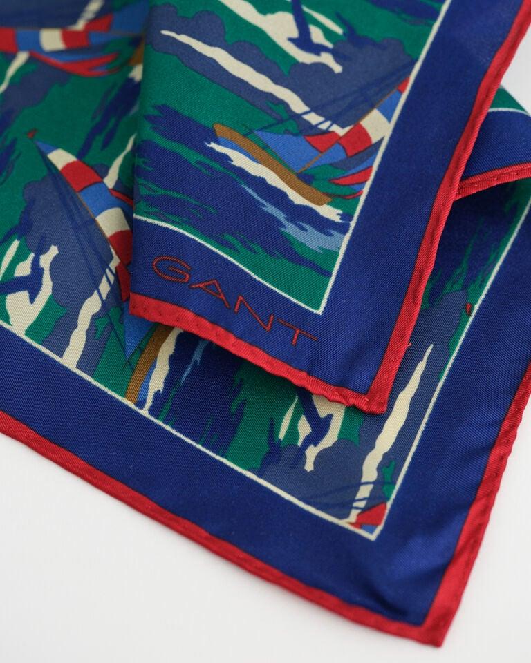 Gant Pañuelo De Bolsillo De Seda Sailing Print