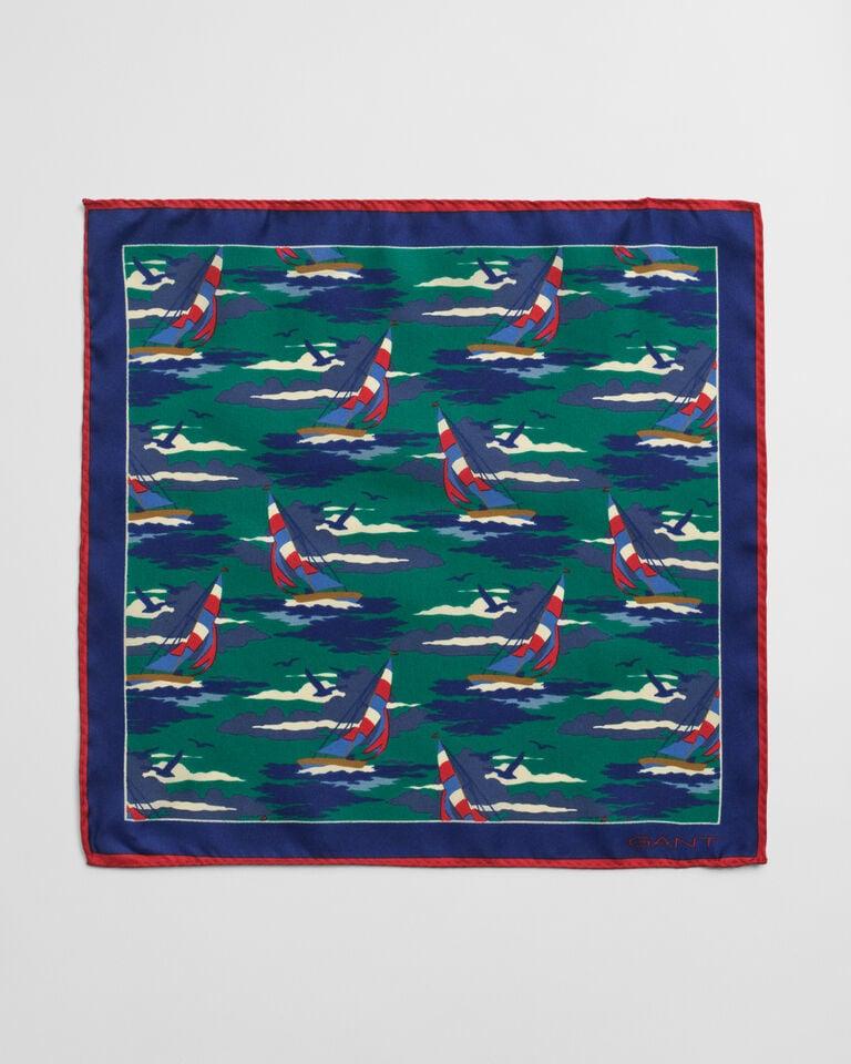 Gant Pañuelo de bolsillo de seda Sailing Print