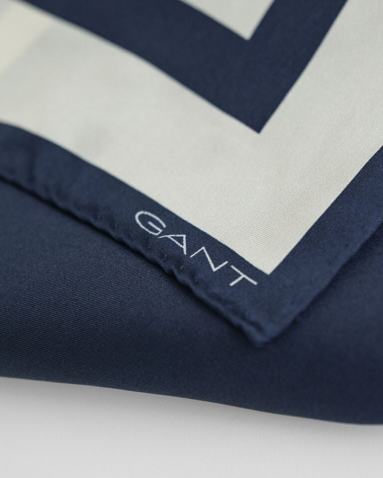 Gant Pañuelo De Seda Con Detalle De Monograma