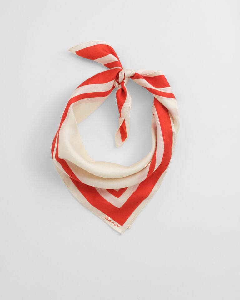 Gant Pañuelo De Seda Con Detalle De Monograma