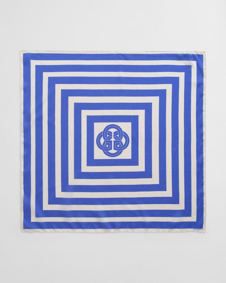 Gant Pañuelo De Seda Con Estampado A Rayas