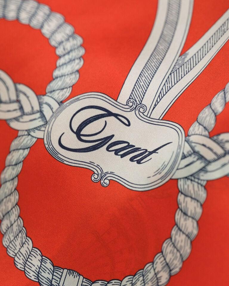 Gant Pañuelo De Seda Con Estampado Sailing