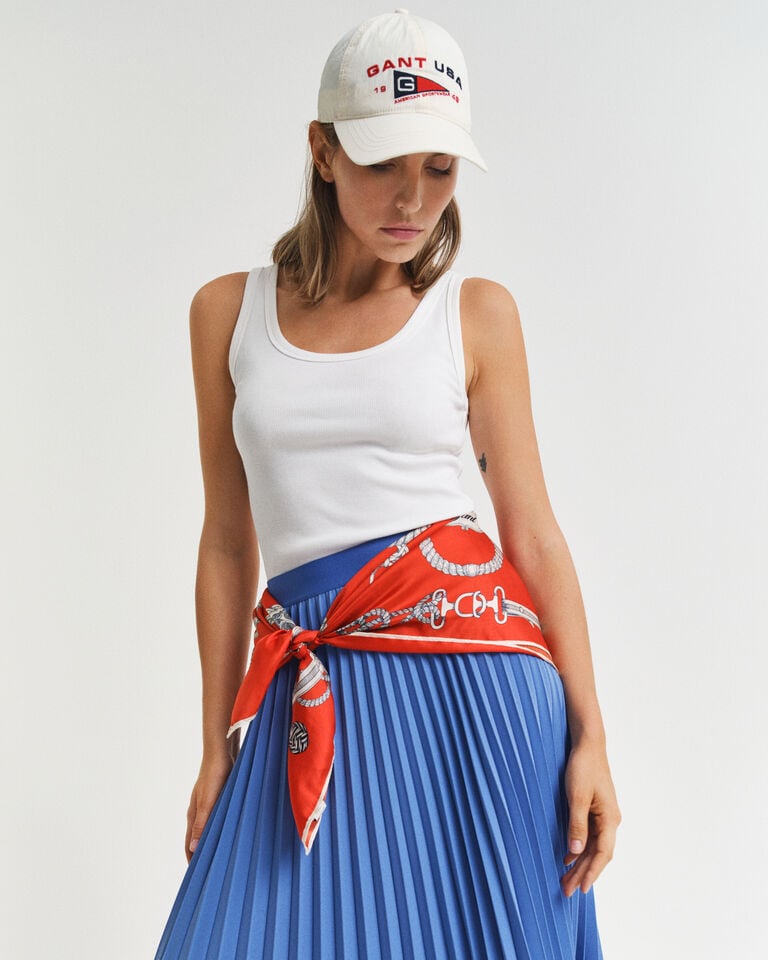 Gant Pañuelo de seda con estampado Sailing