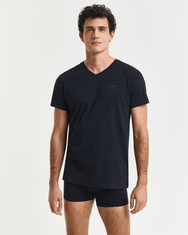 Gant Paquete De Dos Camisetas De Cuello De Pico