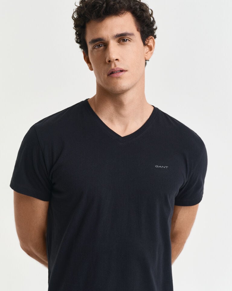Gant Paquete De Dos Camisetas De Cuello De Pico