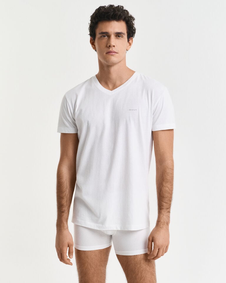 Gant Paquete De Dos Camisetas De Cuello De Pico