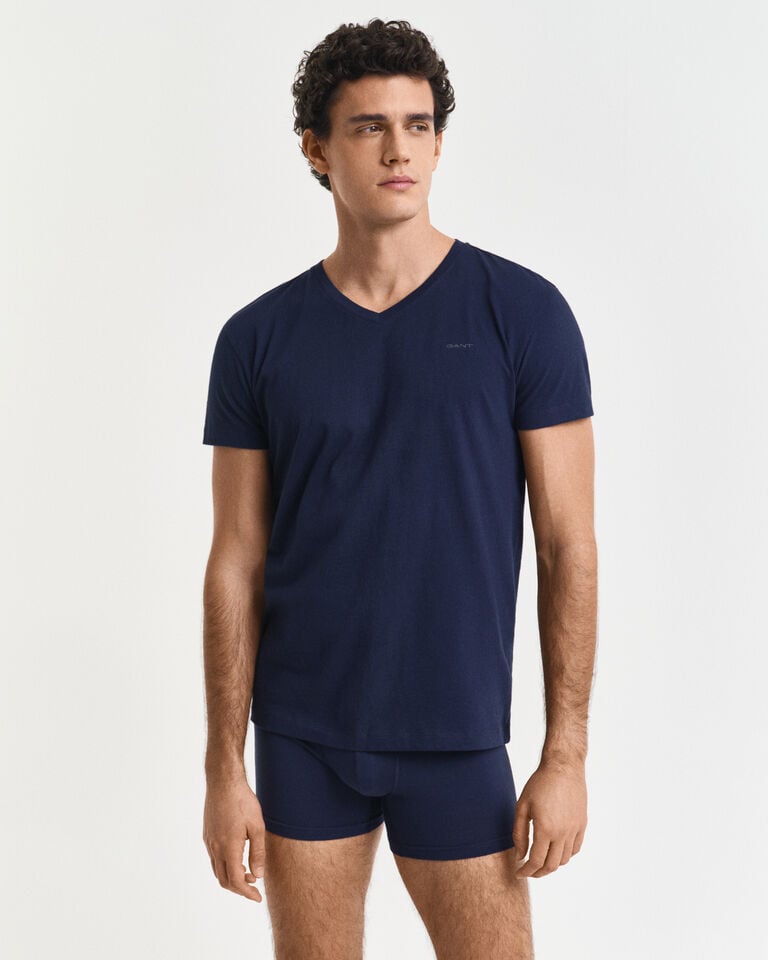 Gant Paquete De Dos Camisetas De Cuello De Pico