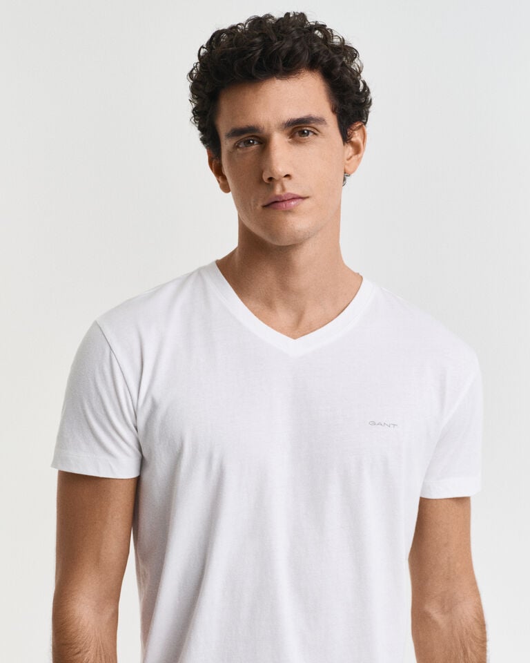 Gant Paquete De Dos Camisetas De Cuello De Pico