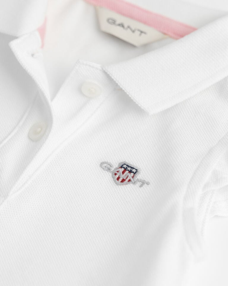 Gant Pelele De Piqué Con Volantes Baby Girl