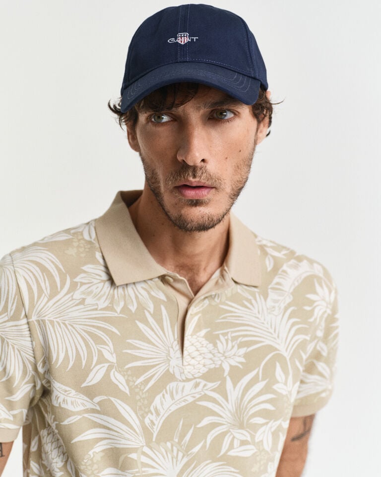 Gant Polo Con Estampado Tropical