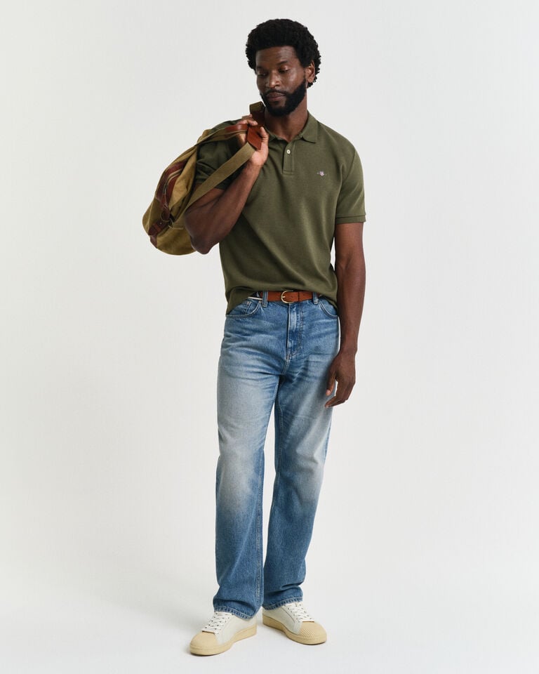 Gant Polo Con Textura