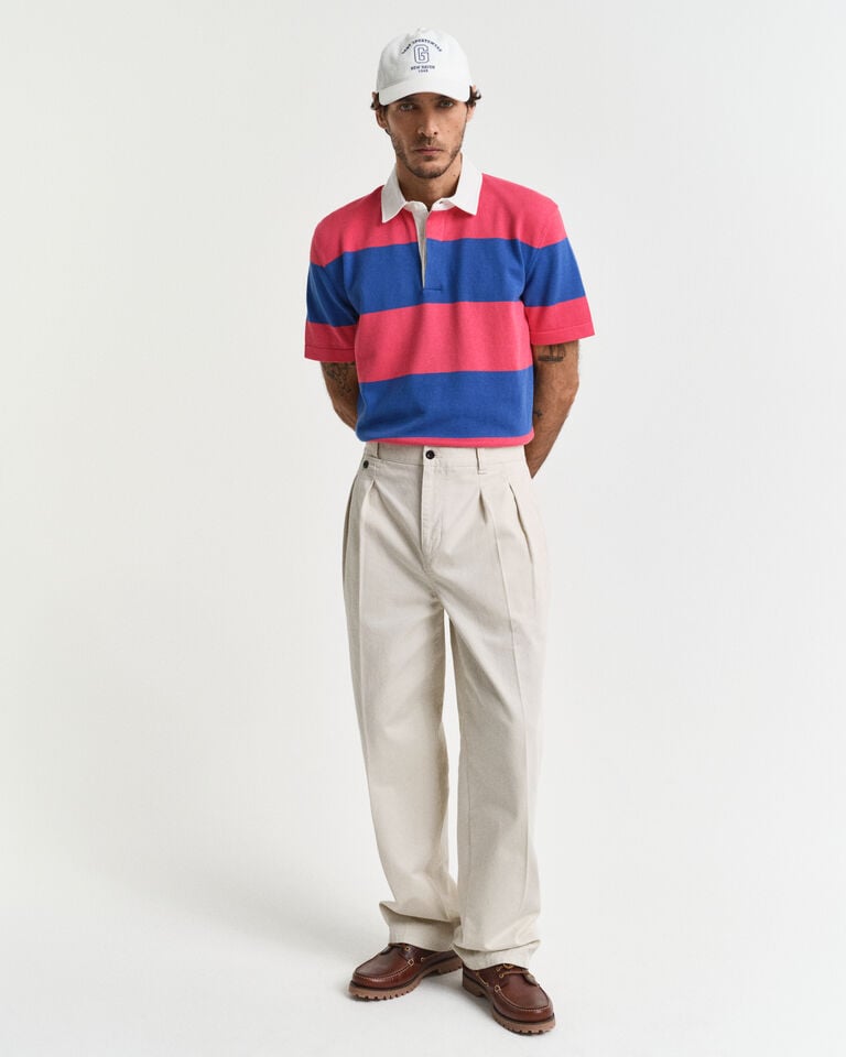 Gant Polo De Algodón A Rayas