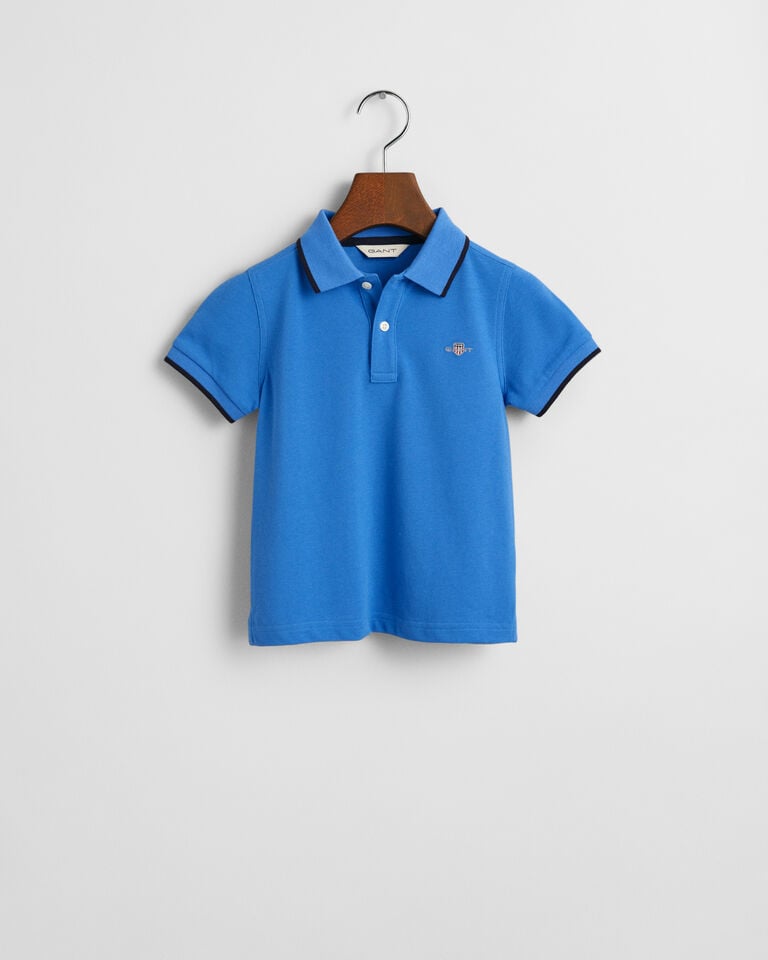 Gant Polo de piqué a rayas GANT Kids