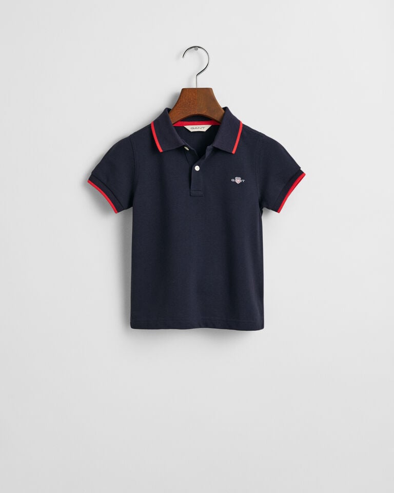 Gant Polo de piqué a rayas GANT Kids