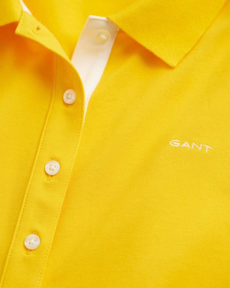 Gant Polo De Piqué Con Cuello Contrast