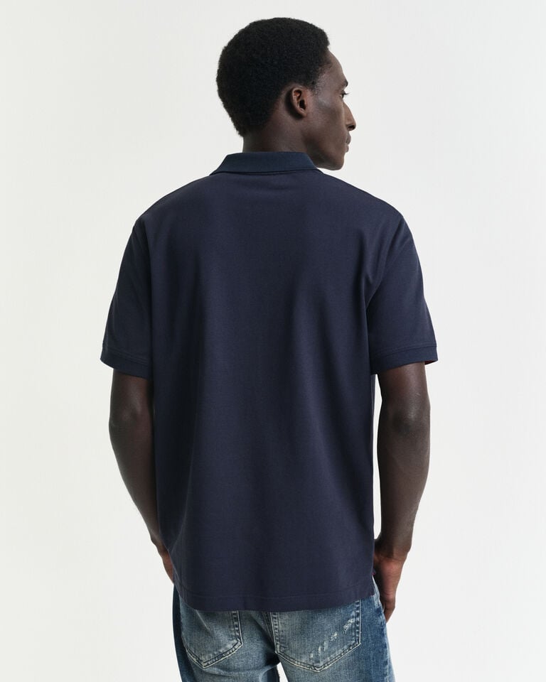 Gant Polo De Piqué En Contraste