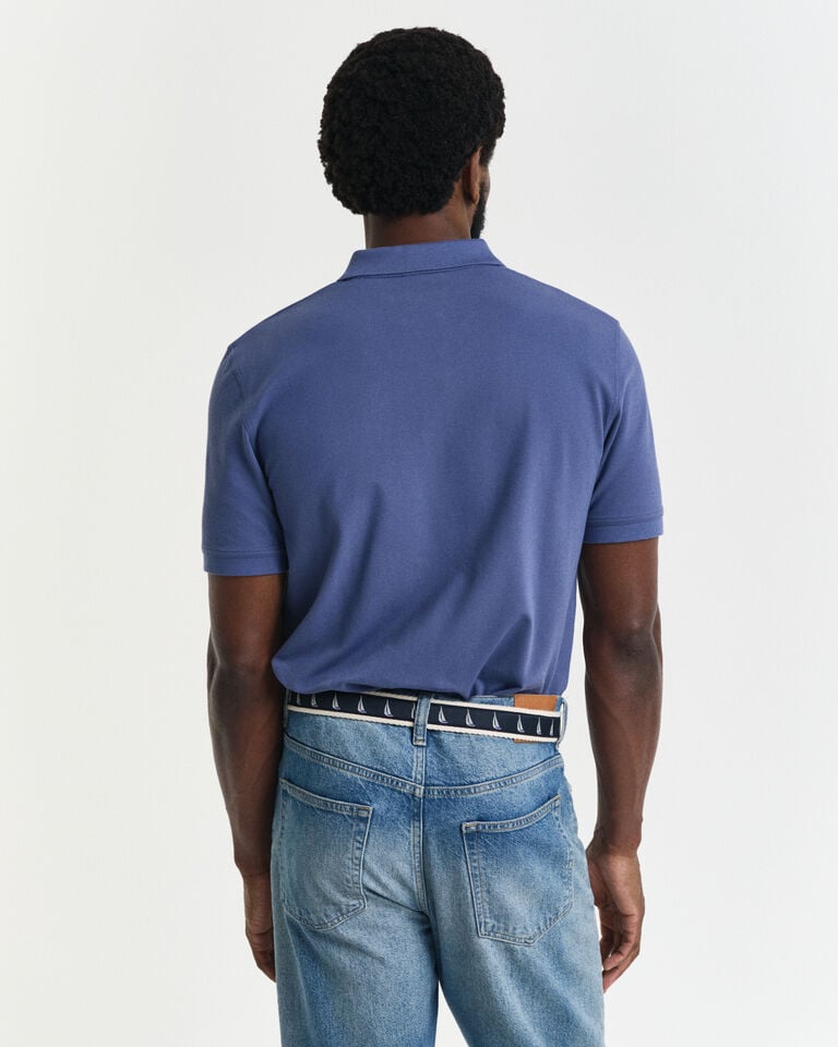 Gant Polo De Piqué En Contraste