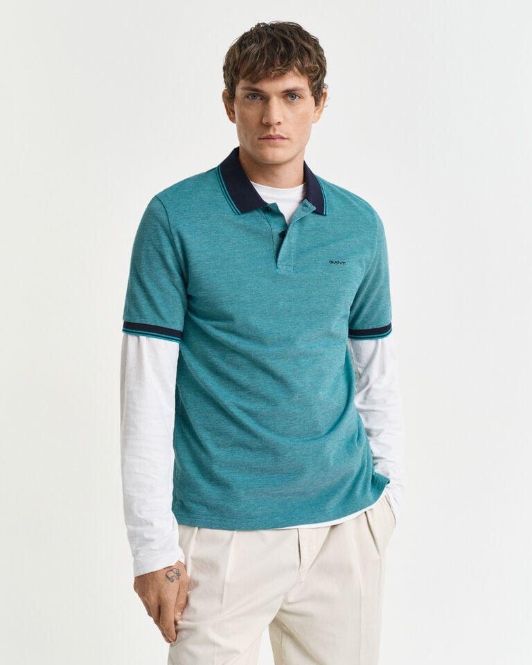 Gant Polo de piqué Oxford en cuatro colores