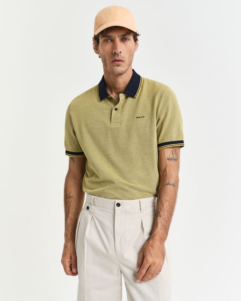 Gant Polo de piqué Oxford en cuatro colores