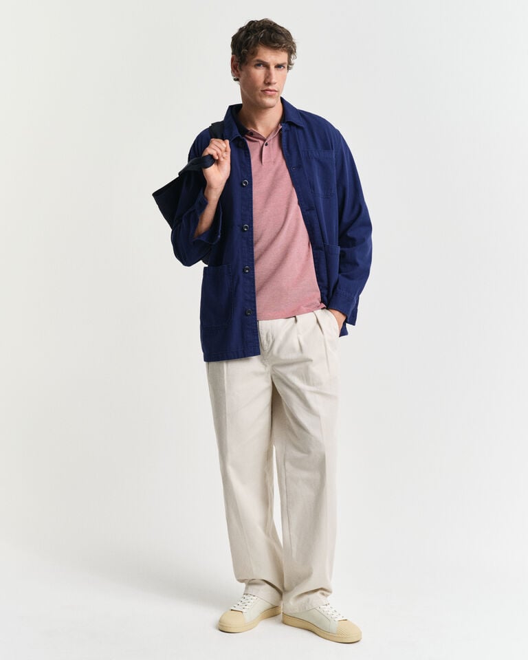 Gant Polo De Piqué Oxford En Cuatro Colores