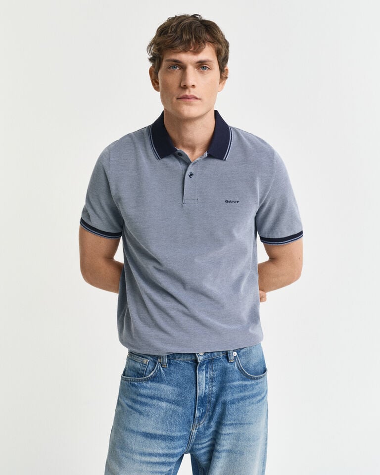 Gant Polo de piqué Oxford en cuatro colores