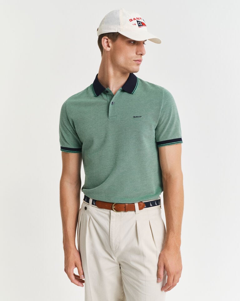 Gant Polo de piqué Oxford en cuatro colores