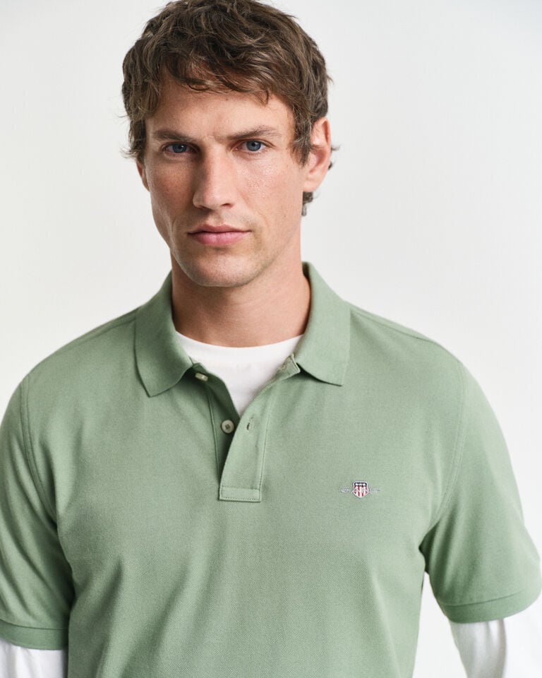Gant Polo De Piqué Regular Fit Shield