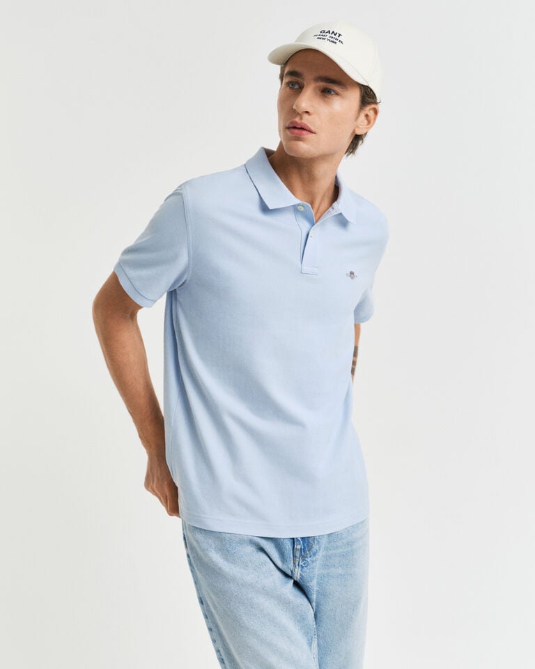 Gant Polo de piqué Regular Fit Shield
