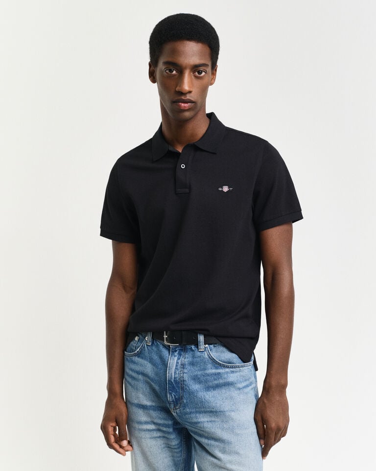 Gant Polo de piqué Regular Fit Shield